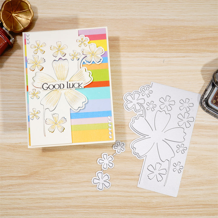 Kokorosa Metal Cutting Dies With Beautiful Flower Border