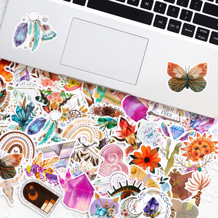 Kokorosa Bohemian Stickers (50pcs)