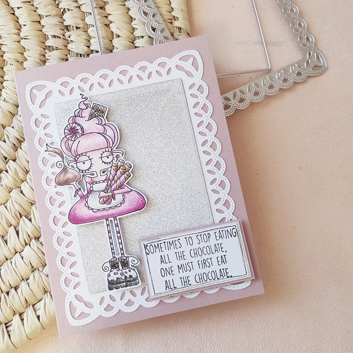 Kokorosa Metal Cutting Dies with Stacked Ring Border