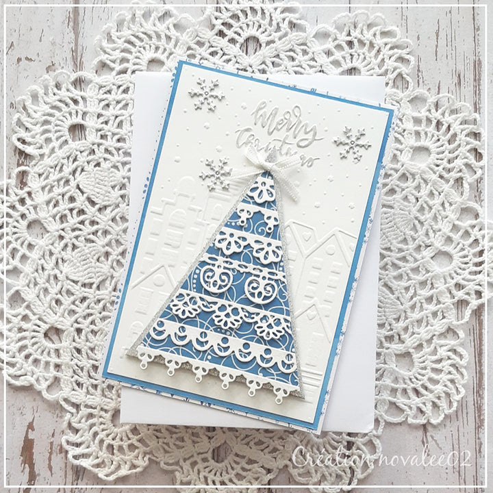 Kokorosa Metal Cutting Dies With 5pcs Lace Border