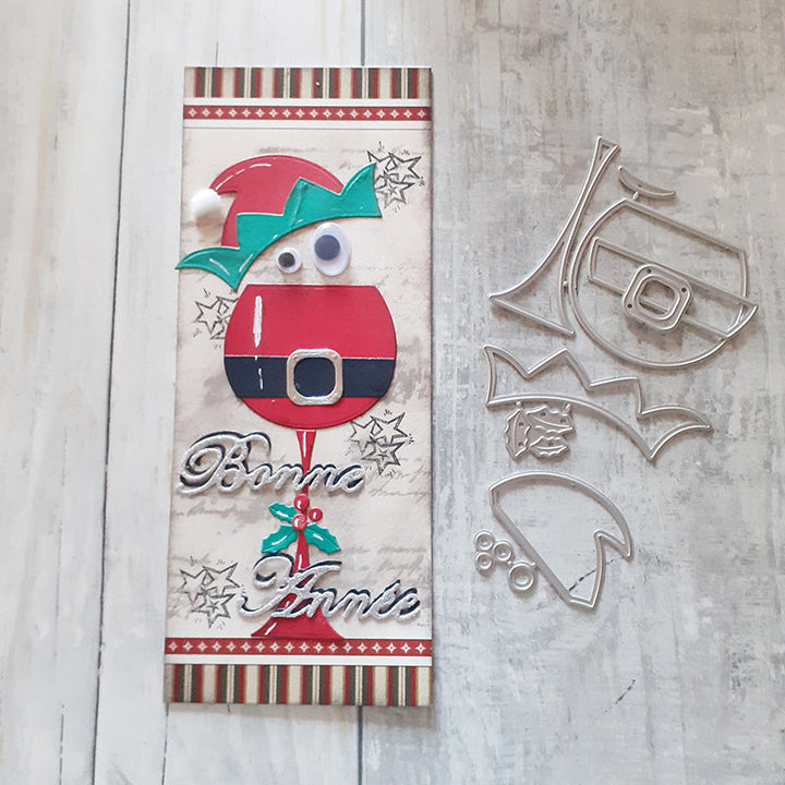 Kokorosa Metal Cutting Dies With Wine Glass