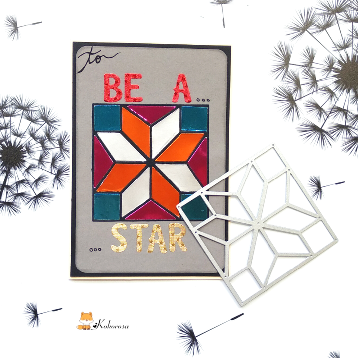 Kokorosa Metal Cutting Dies With Square Geometry Border