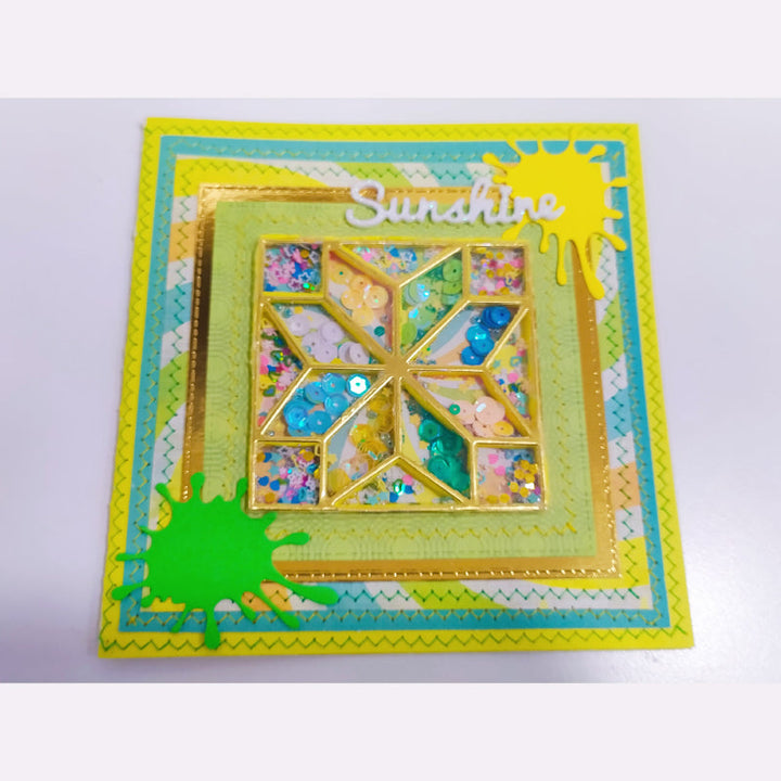 Kokorosa Metal Cutting Dies With Square Geometry Border