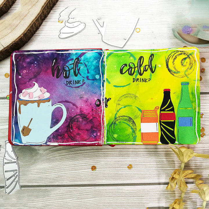 Kokorosa Metal Cutting Dies with Sweet Creamy Coffee Mug