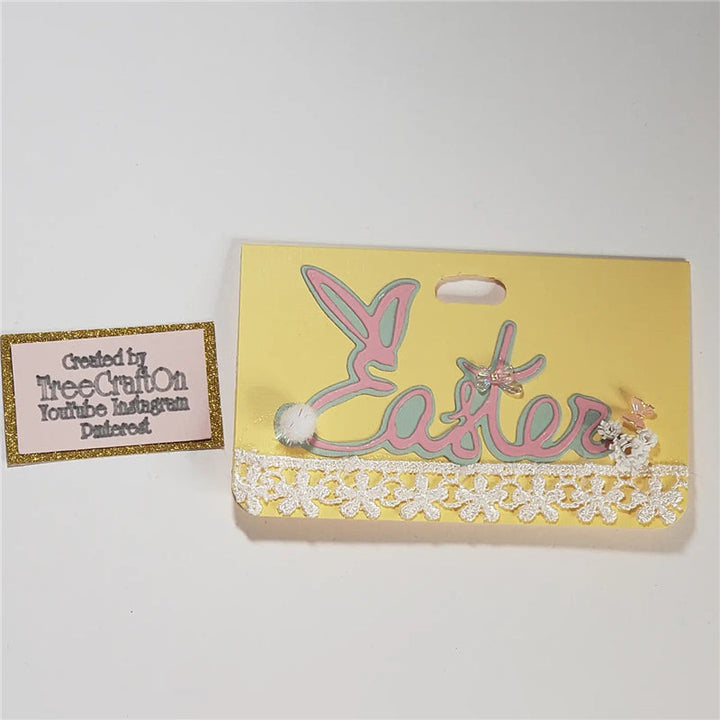 Kokorosa Easter Word Metal Cutting Dies