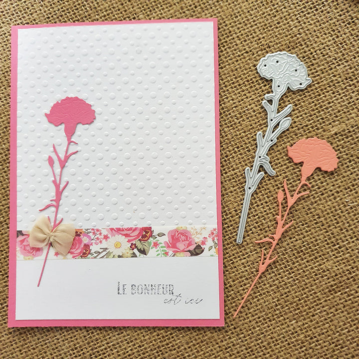 Kokorosa Metal Cutting Dies with Carnation