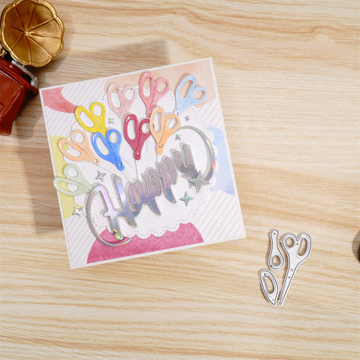 Kokorosa Metal Cutting Dies with Cartoon Scissors