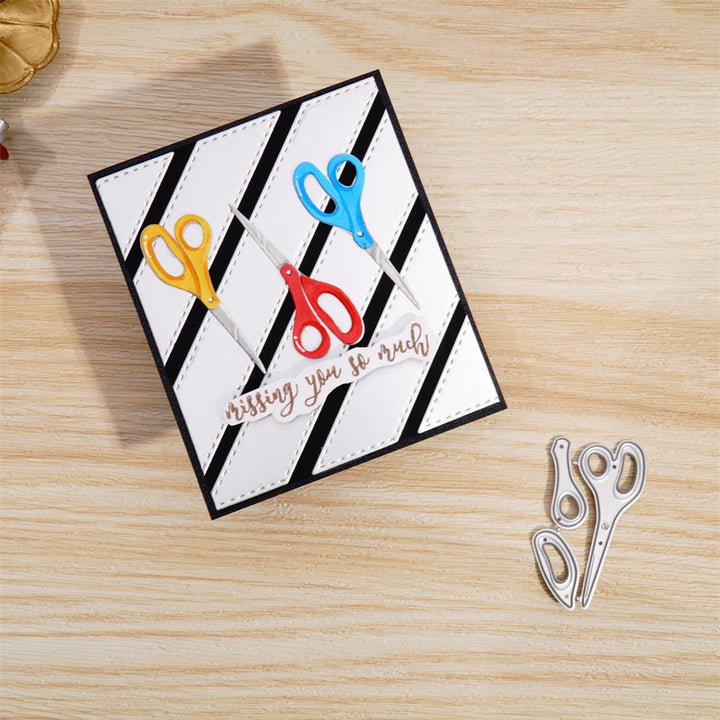 Kokorosa Metal Cutting Dies with Cartoon Scissors