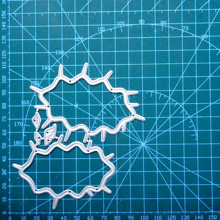 Kokorosa Metal Cutting Dies With Irregular Shape of Border