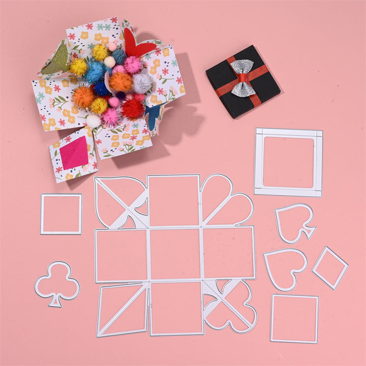 Kokorosa Metal Cutting Dies With 3D Gift Box