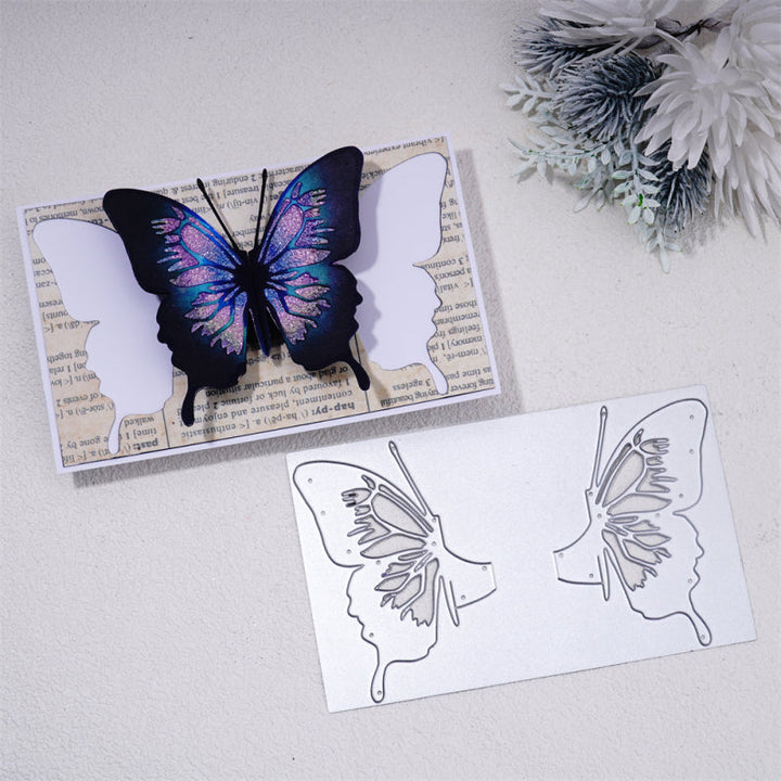 Kokorosa Metal Cutting Dies With Graceful 3D Butterfly