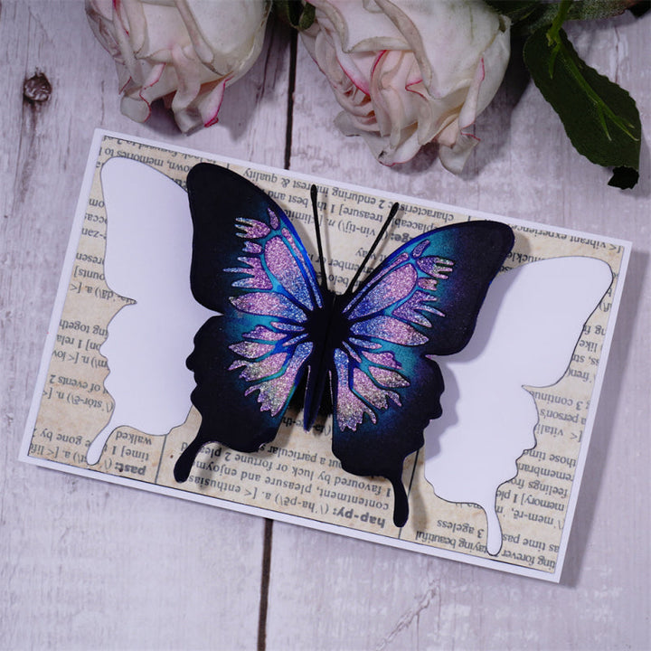 Kokorosa Metal Cutting Dies With Graceful 3D Butterfly