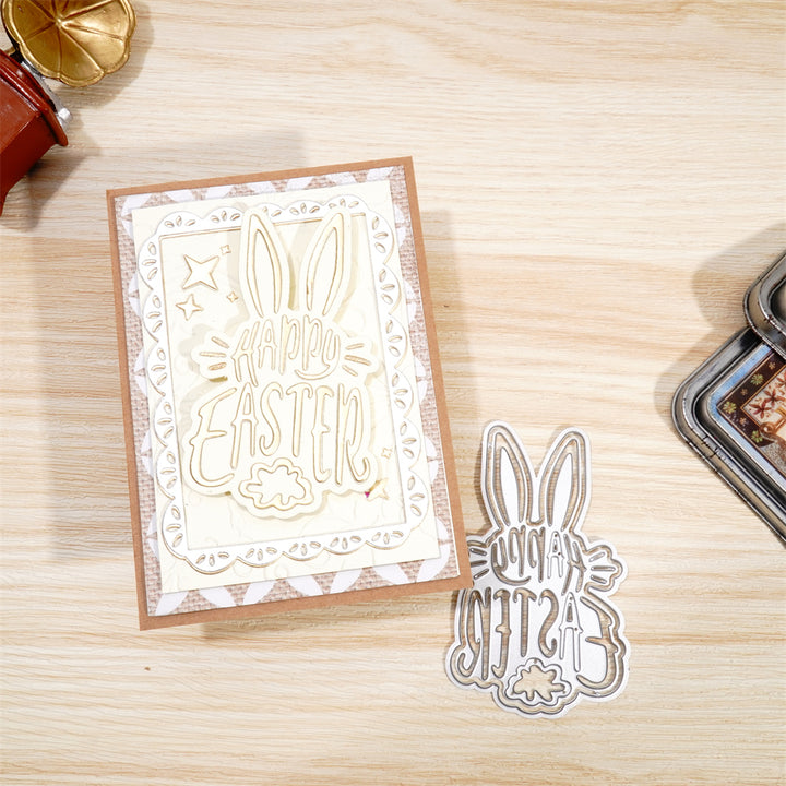Kokorosa Metal Cutting Dies with  "Happy Easter" Word