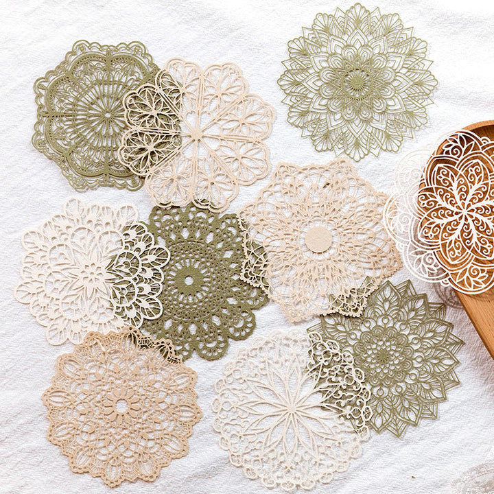 Kokorosa Decorated Lace Paper-6 Styles