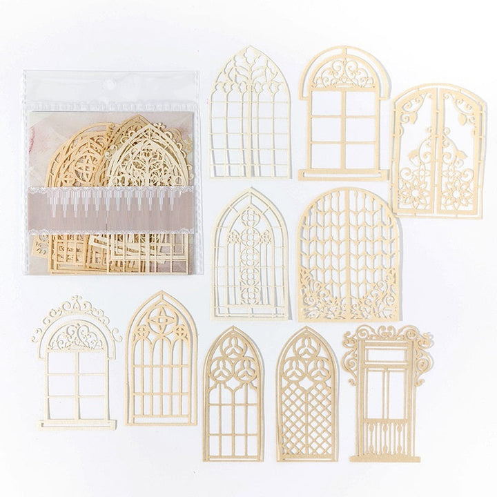 Kokorosa Decorated Lace Paper-6 Styles