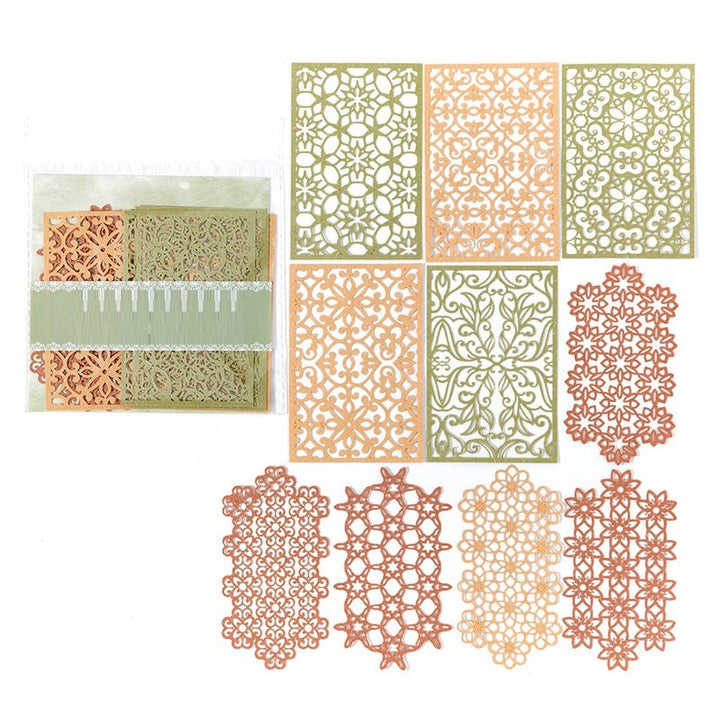 Kokorosa Decorated Lace Paper-6 Styles
