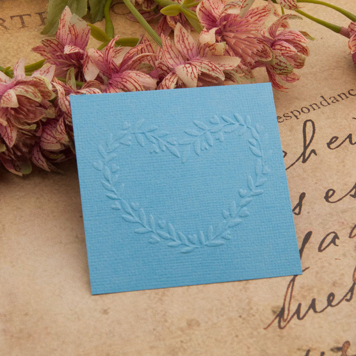 Kokorosa Heart Frame Emboss Folder