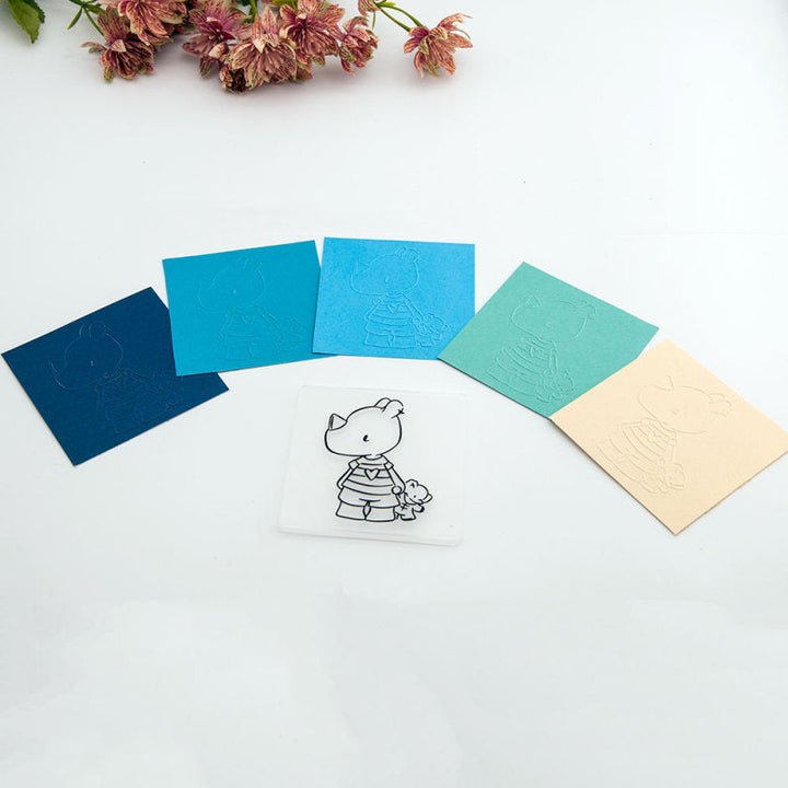 Kokorosa Heart Frame Emboss Folder