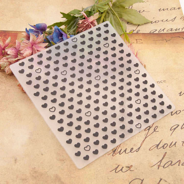 Kokorosa Little Heart Emboss Folder