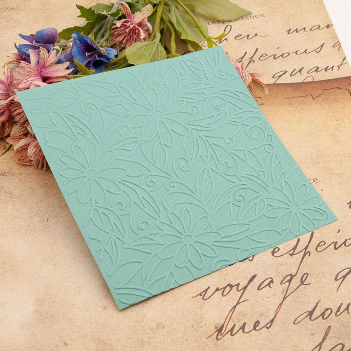 Kokorosa Sunflower and Ivy Emboss Folder