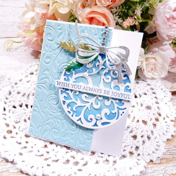 Kokorosa Christmas Decoration Background Metal Cutting Dies