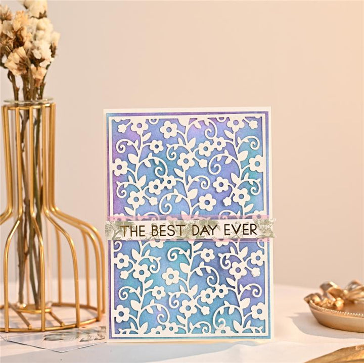 Kokorosa Flower Background Metal Cutting Dies for Card Making