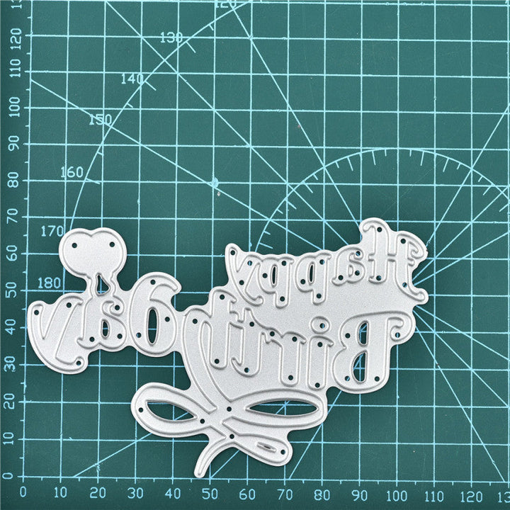 Kokorosa Happy Birthday Metal Cutting Dies