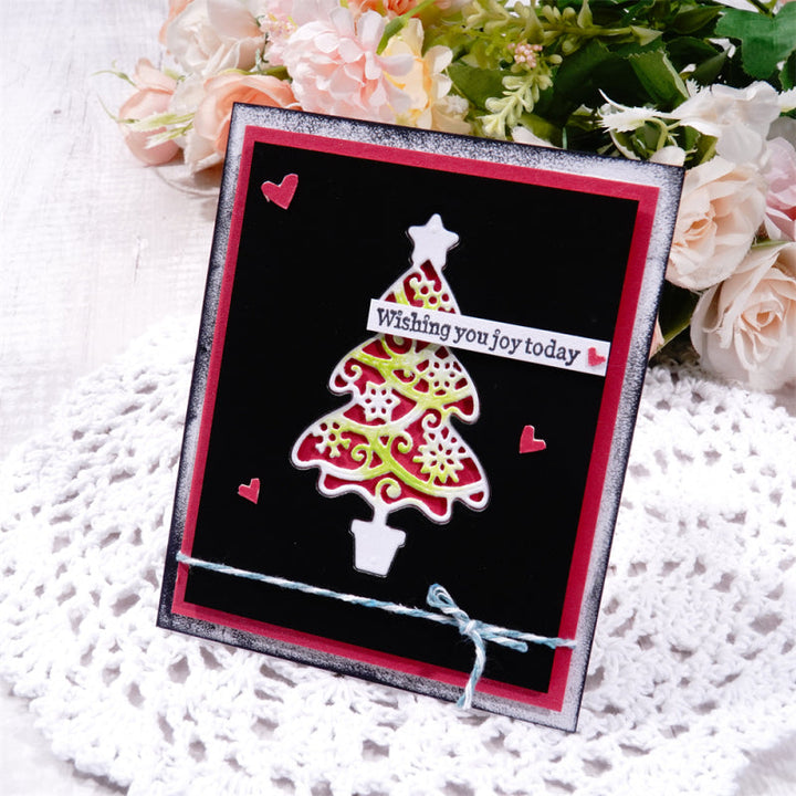 Kokorosa Little Christmas Tree Cutting Dies