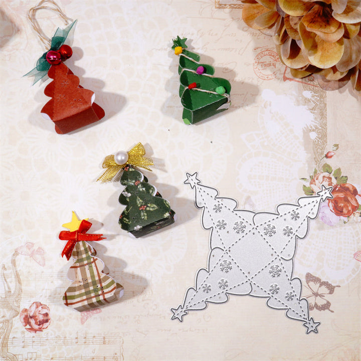 Kokorosa Metal Cutting Dies With 3D Christmas Tree