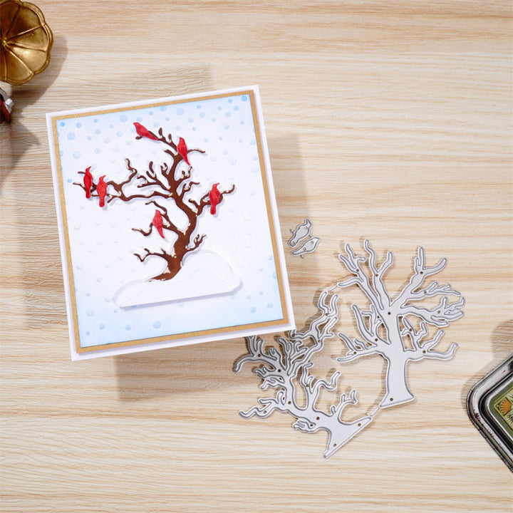 Kokorosa Metal Cutting Dies With Little Birds On the Tree