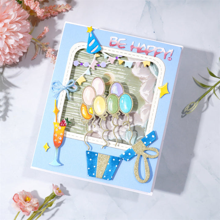 Kokorosa Metal Cutting Dies With Birthday Celebration Elements