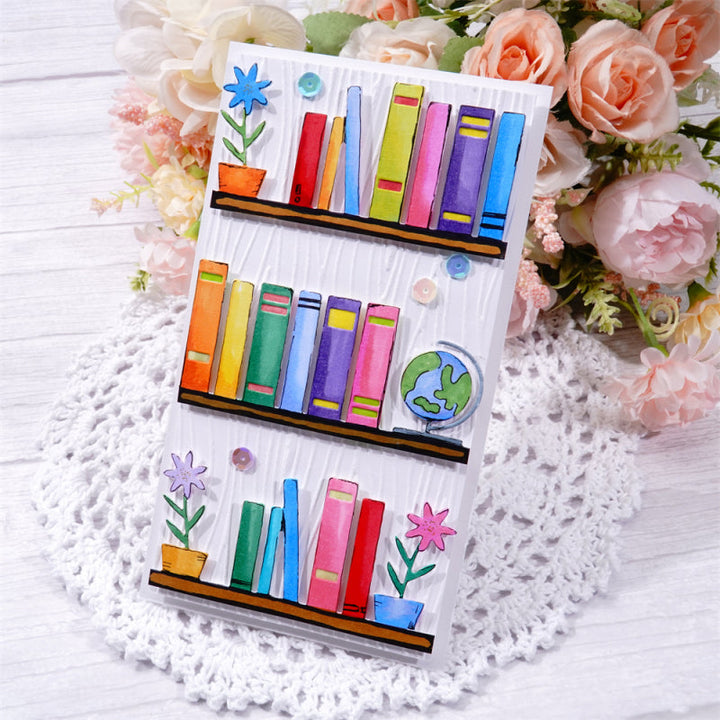 Kokorosa Metal Cutting Dies With Bookshelf