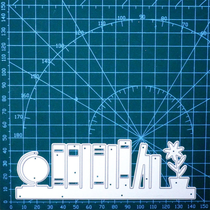 Kokorosa Metal Cutting Dies With Bookshelf