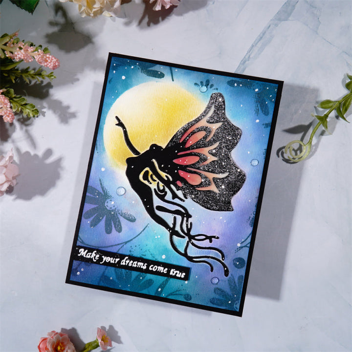 Kokorosa Metal Cutting Dies With Butterfly Fairy