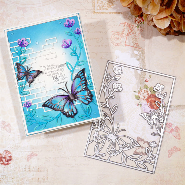 Kokorosa Metal Cutting Dies With Butterfly Flower Series