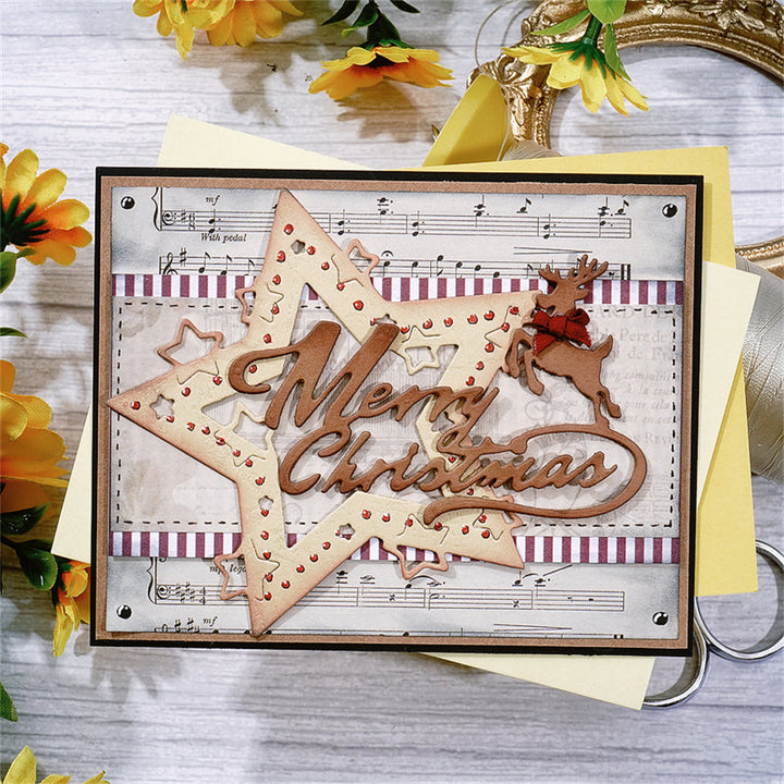 Kokorosa Metal Cutting Dies With Celebration Phrases