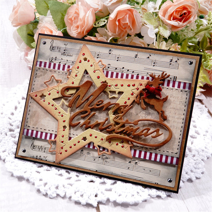 Kokorosa Metal Cutting Dies With Celebration Phrases