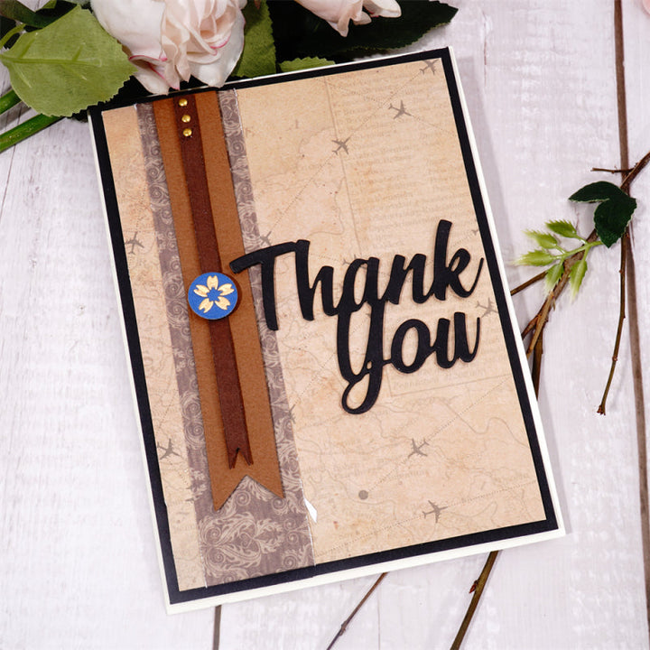 Kokorosa Metal Cutting Dies With Cherry Blossom Label