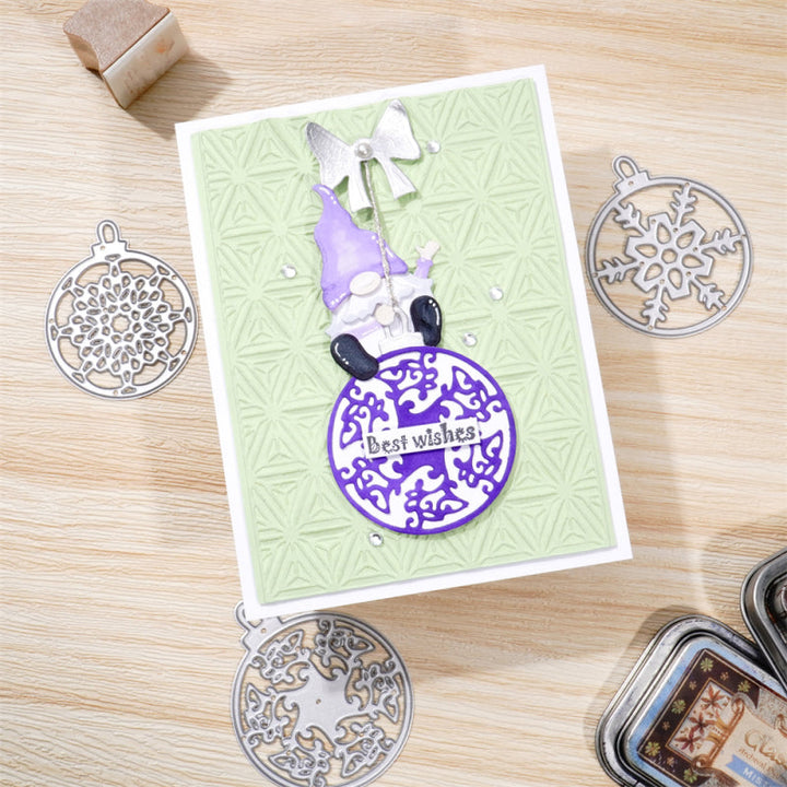Kokorosa Metal Cutting Dies With Christmas Ornament