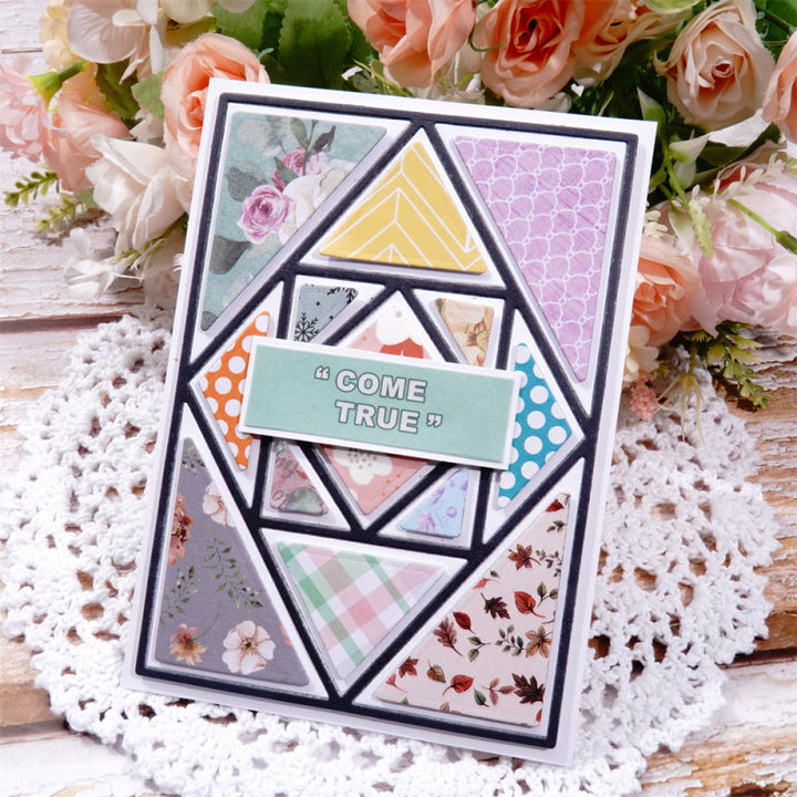 Kokorosa Metal Cutting Dies With Classic Rectangle Border