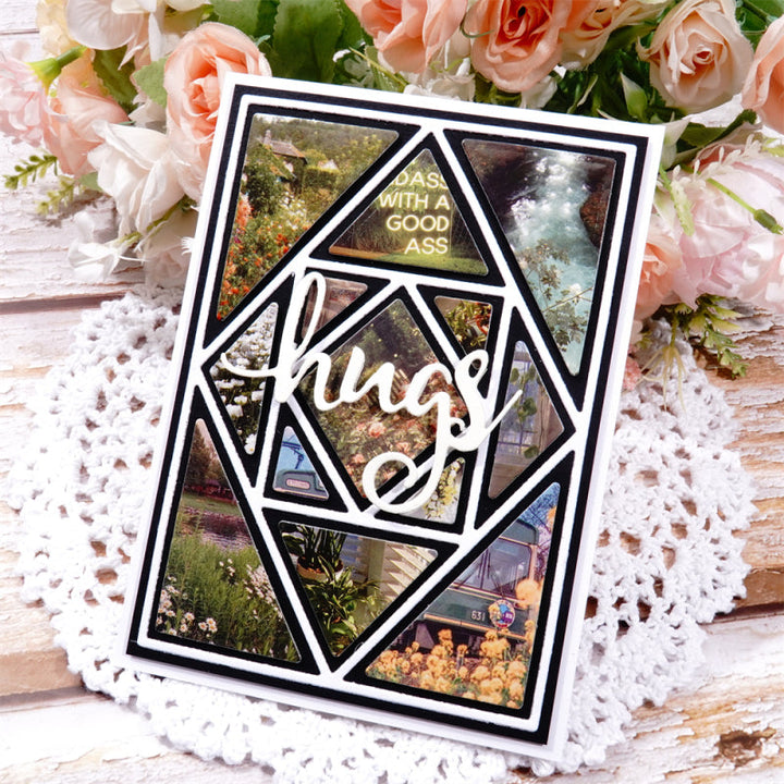 Kokorosa Metal Cutting Dies With Classic Rectangle Border