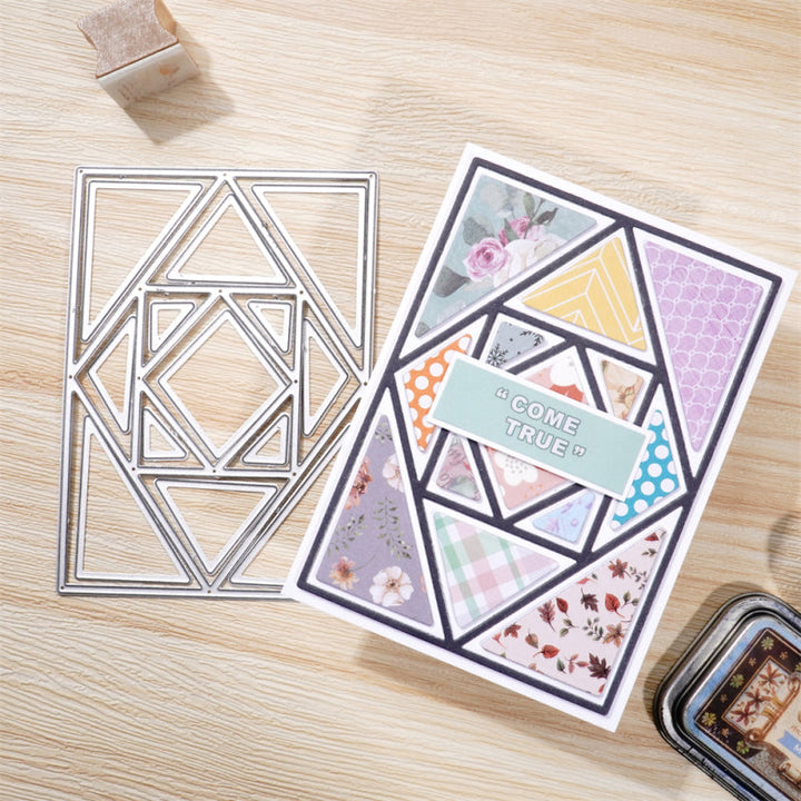 Kokorosa Metal Cutting Dies With Classic Rectangle Border