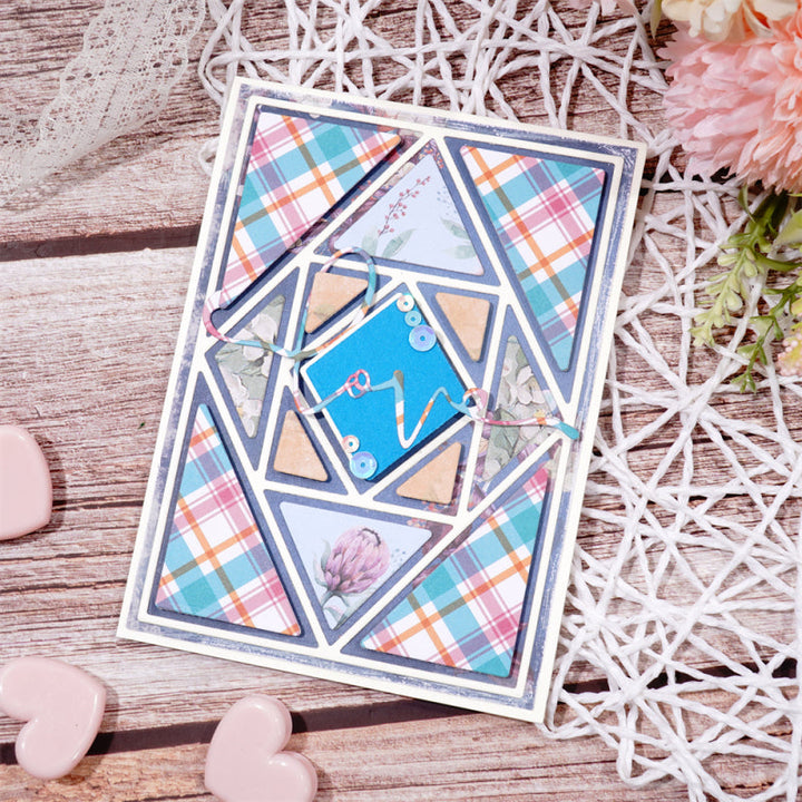Kokorosa Metal Cutting Dies With Classic Rectangle Border
