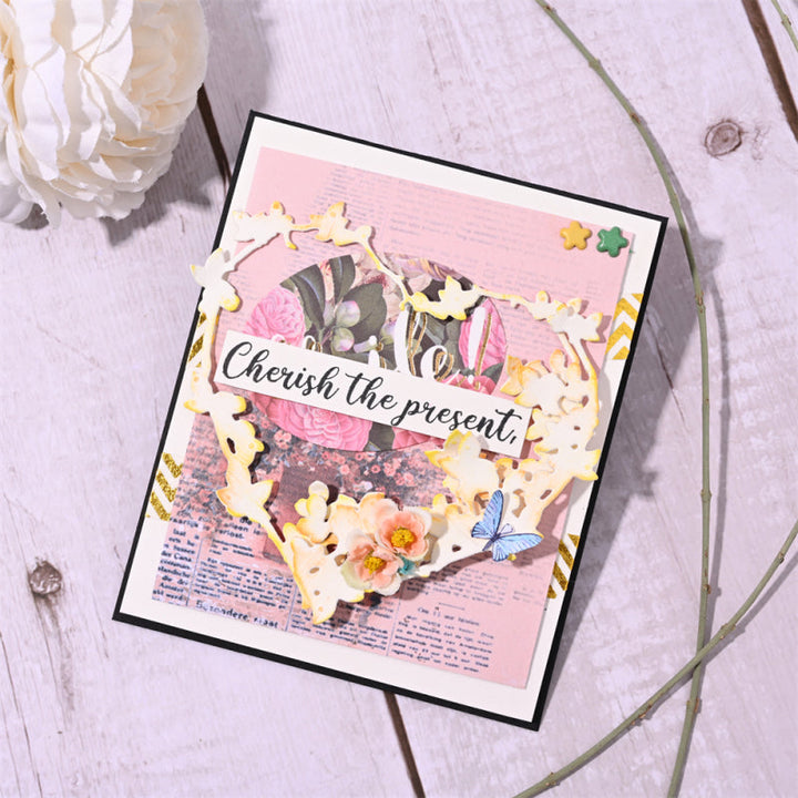 Kokorosa Metal Cutting Dies With Cute Heart