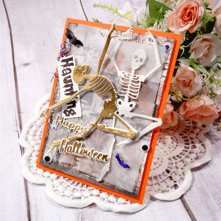 Kokorosa Metal Cutting Dies With Dancing Skeleton