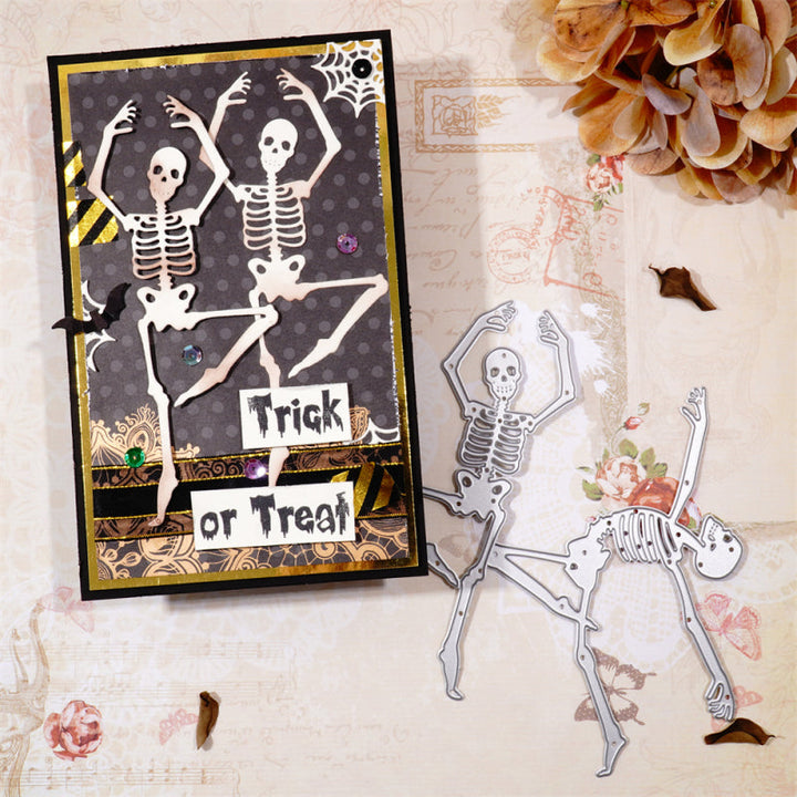 Kokorosa Metal Cutting Dies With Dancing Skeleton
