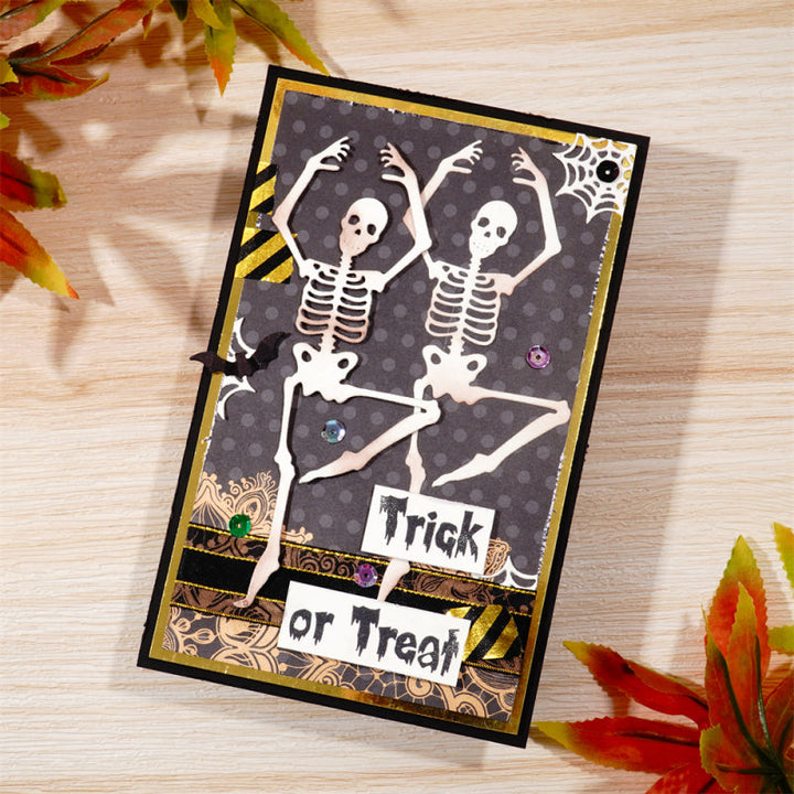 Kokorosa Metal Cutting Dies With Dancing Skeleton