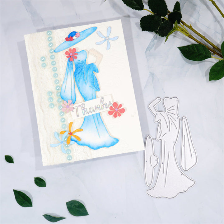 Kokorosa Metal Cutting Dies With Elegant Lady