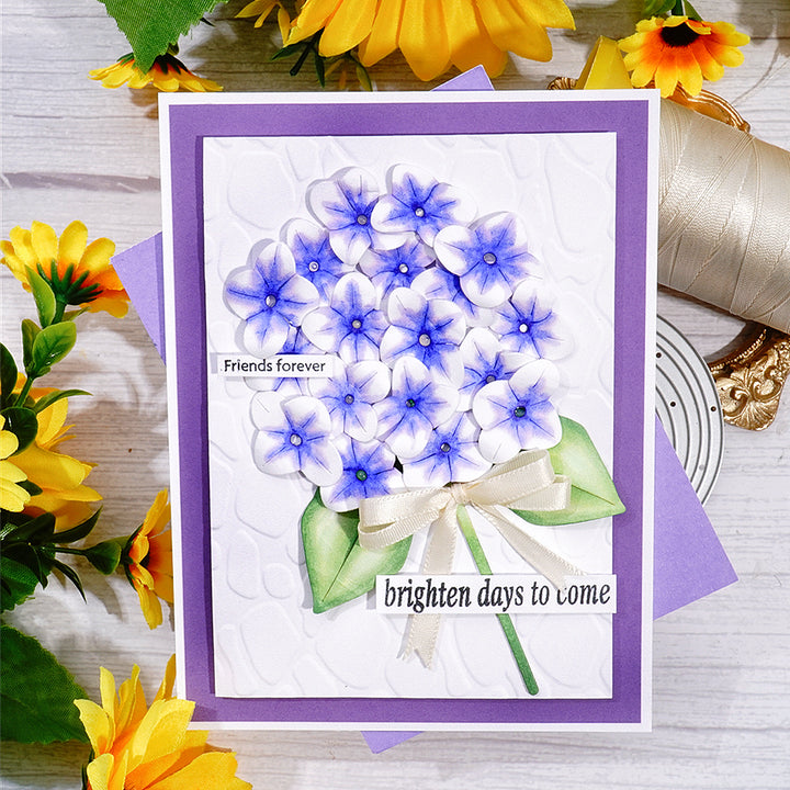 Kokorosa Metal Cutting Dies With Beautiful Hydrangea