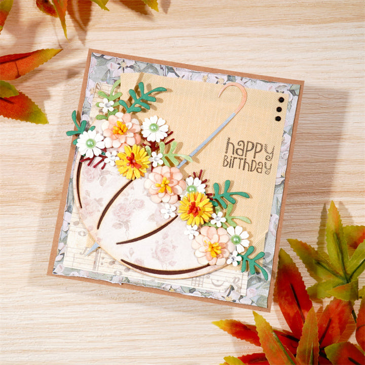 Kokorosa Metal Cutting Dies With Flowers in the Umbrella